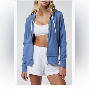 New Vuori Halo Performance Hoodie  2.0 blue quartz heather size x-large